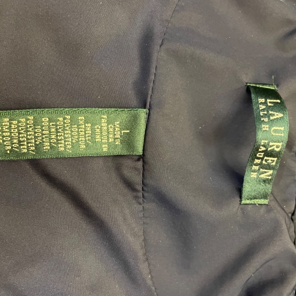 Lauren Ralph Lauren diamond quilted car coat size large - Picture 4 of 9